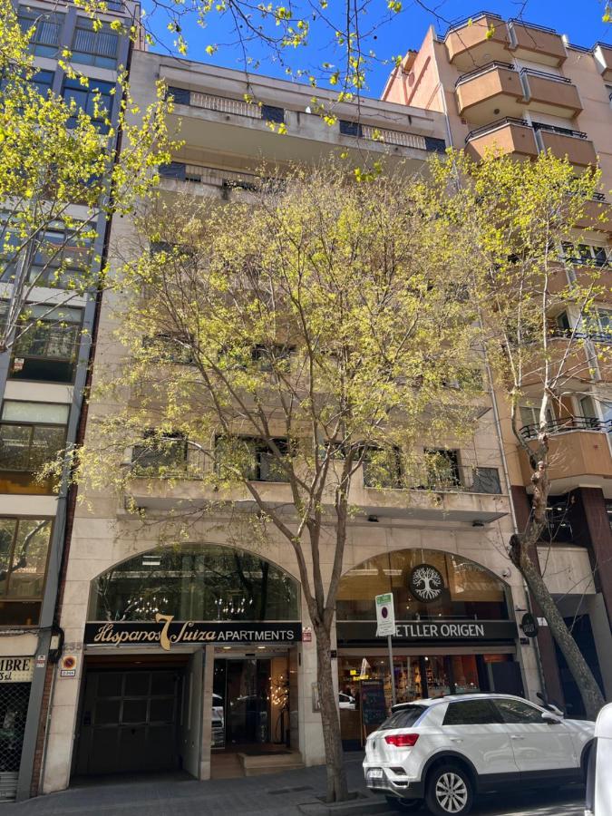 Apartaments-Hotel Hispanos 7 Suiza Barcelona Eksteriør bilde